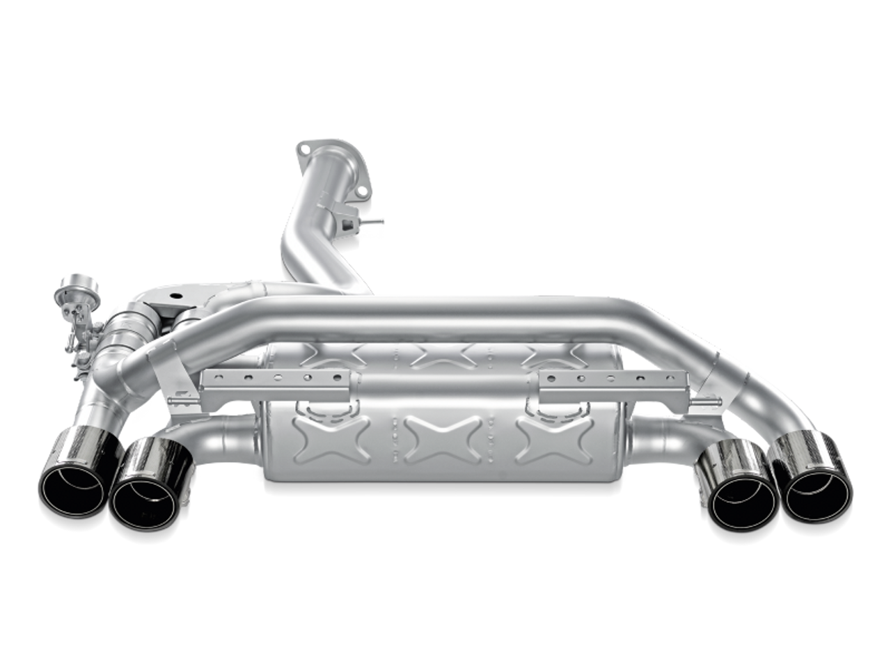Akrapovic 11-12 BMW 1 Series M Coupe (E82) Slip-On Line (Titanium) w/ Carbon Tips