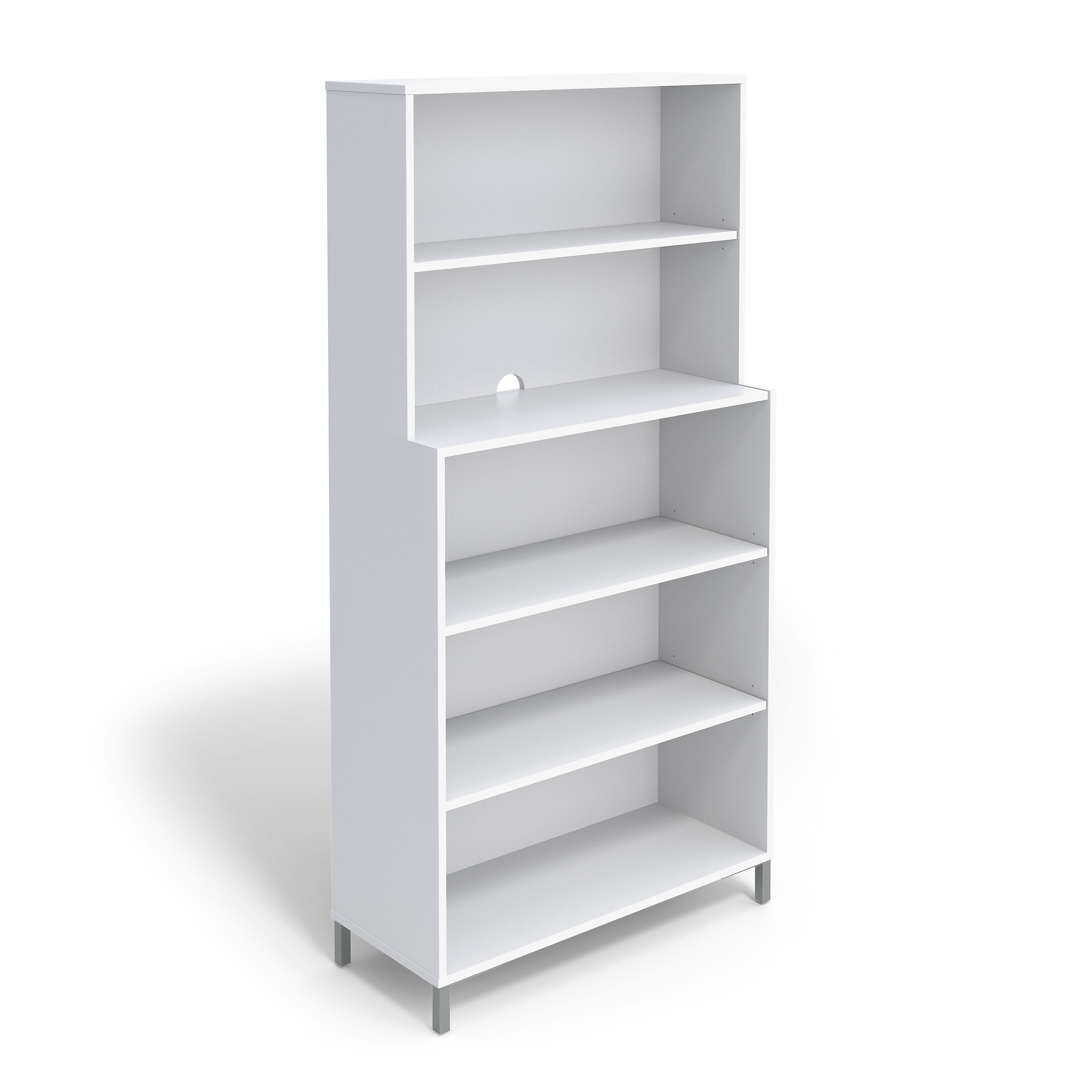 Union & Scale™ Essentials 5 Shelf 72"H Laminate Bookcase