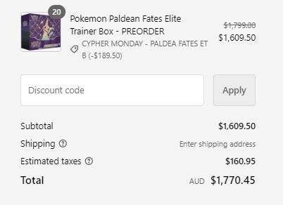 Paldean fates pokemon ETB