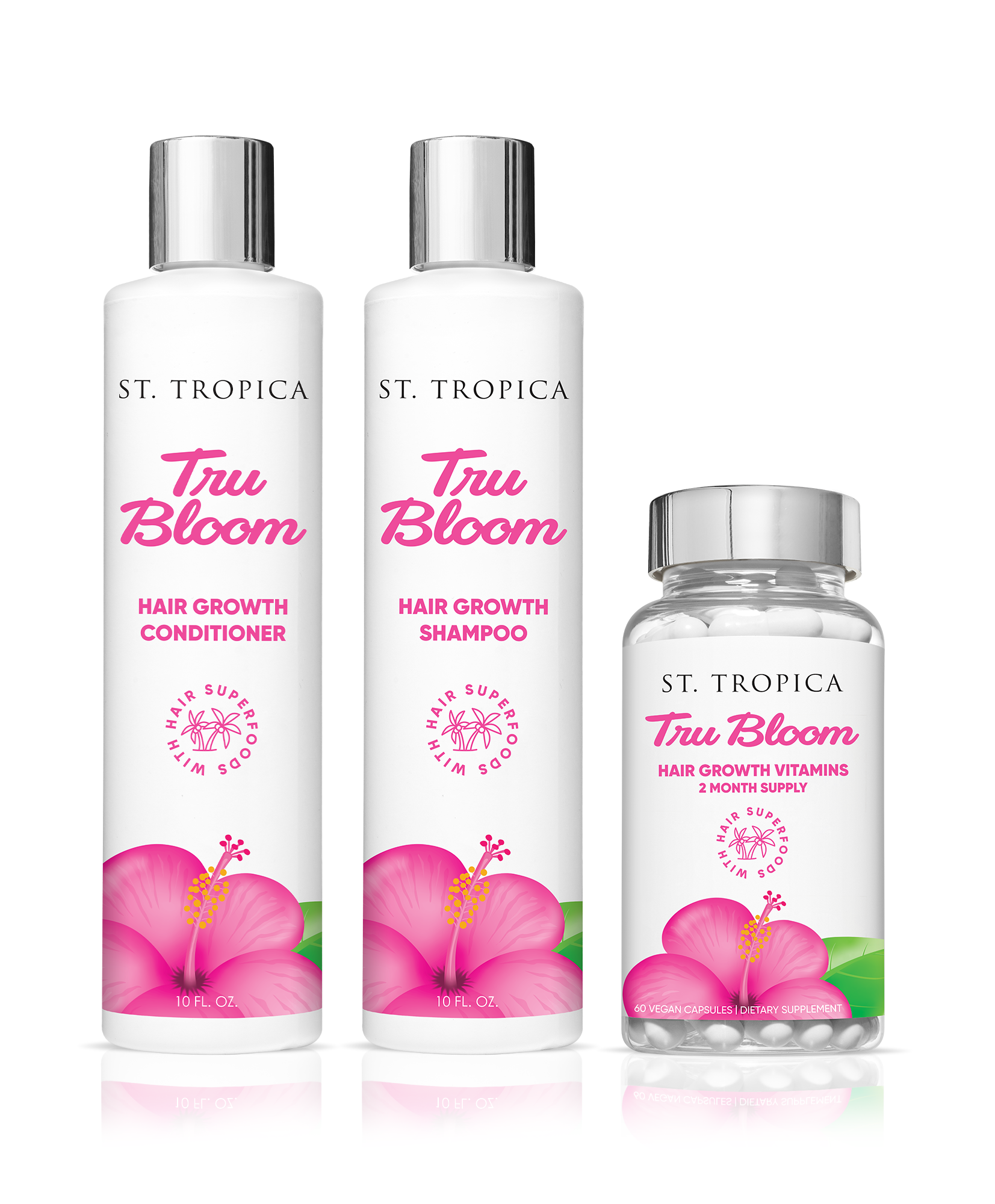 ST. TROPICA Bloom 3-Step Hair Growth System