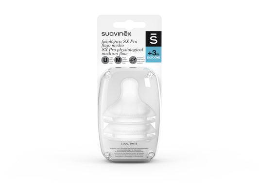 Beaba Suavinex Bonhomia SX PRO Glass Bottle 3 Pack - Beige/Mint