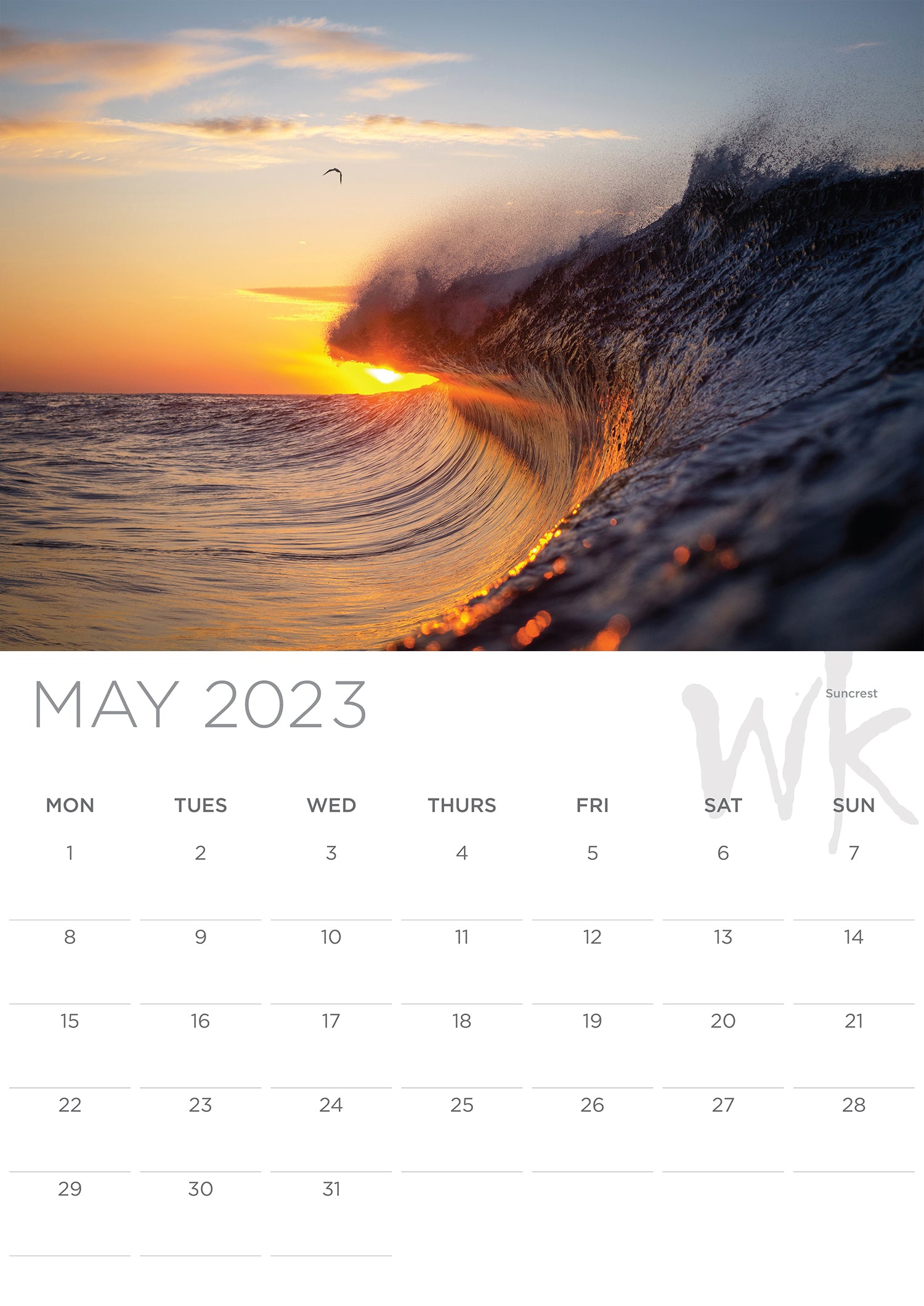 2023 Ocean Art Calendar – Warren Keelan