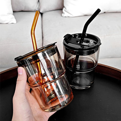Coffee Glass Tumbler –