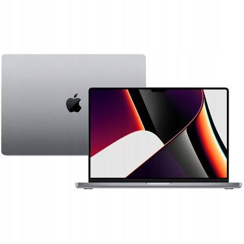 MacBook Pro 16  looks space gray color