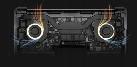 macbook pro 16 cooling