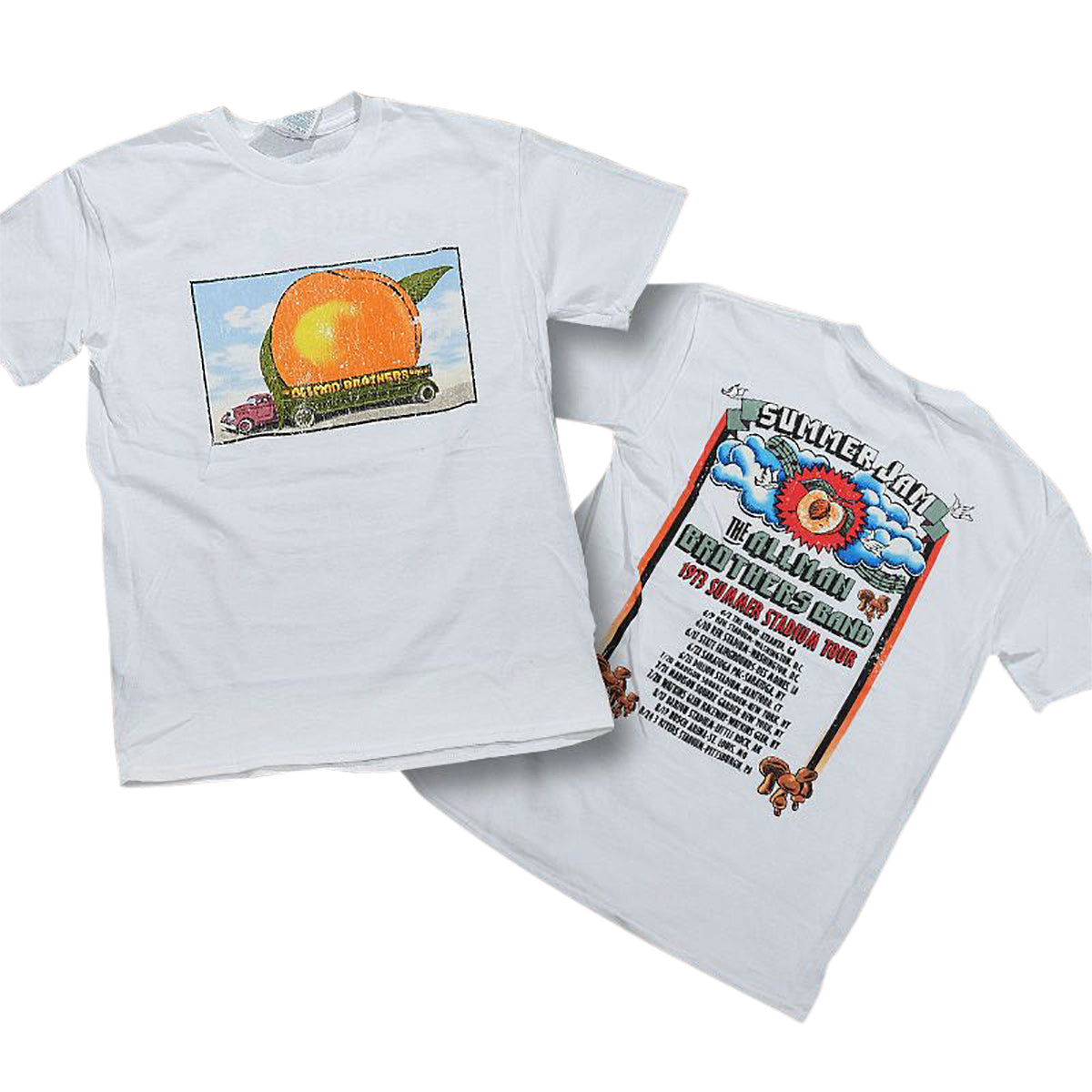 ABB Eat A Peach 73 Summer Tour  Tee - Allman Brothers Band product image