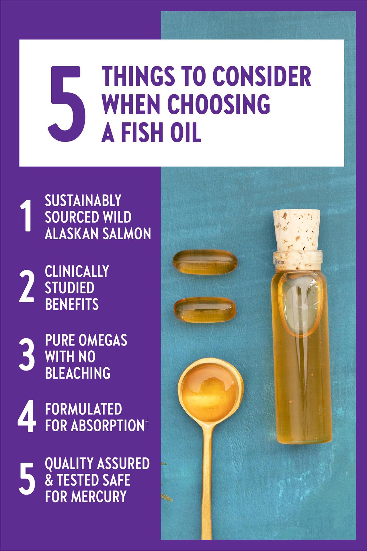 5 things to consider when choose a fish oil