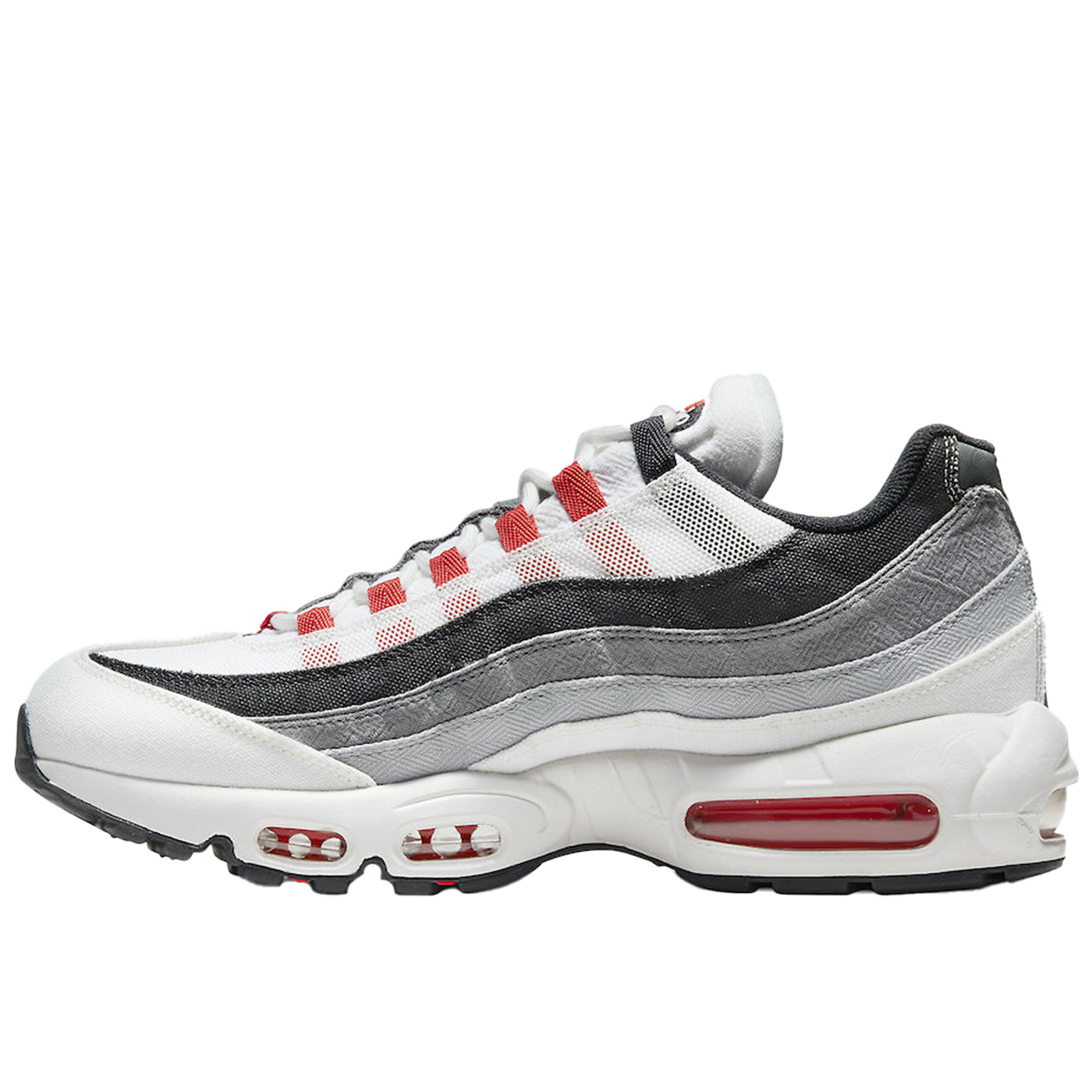 Nike Air Max 95 "Japan", Summit White/Chile Red-Off Noir