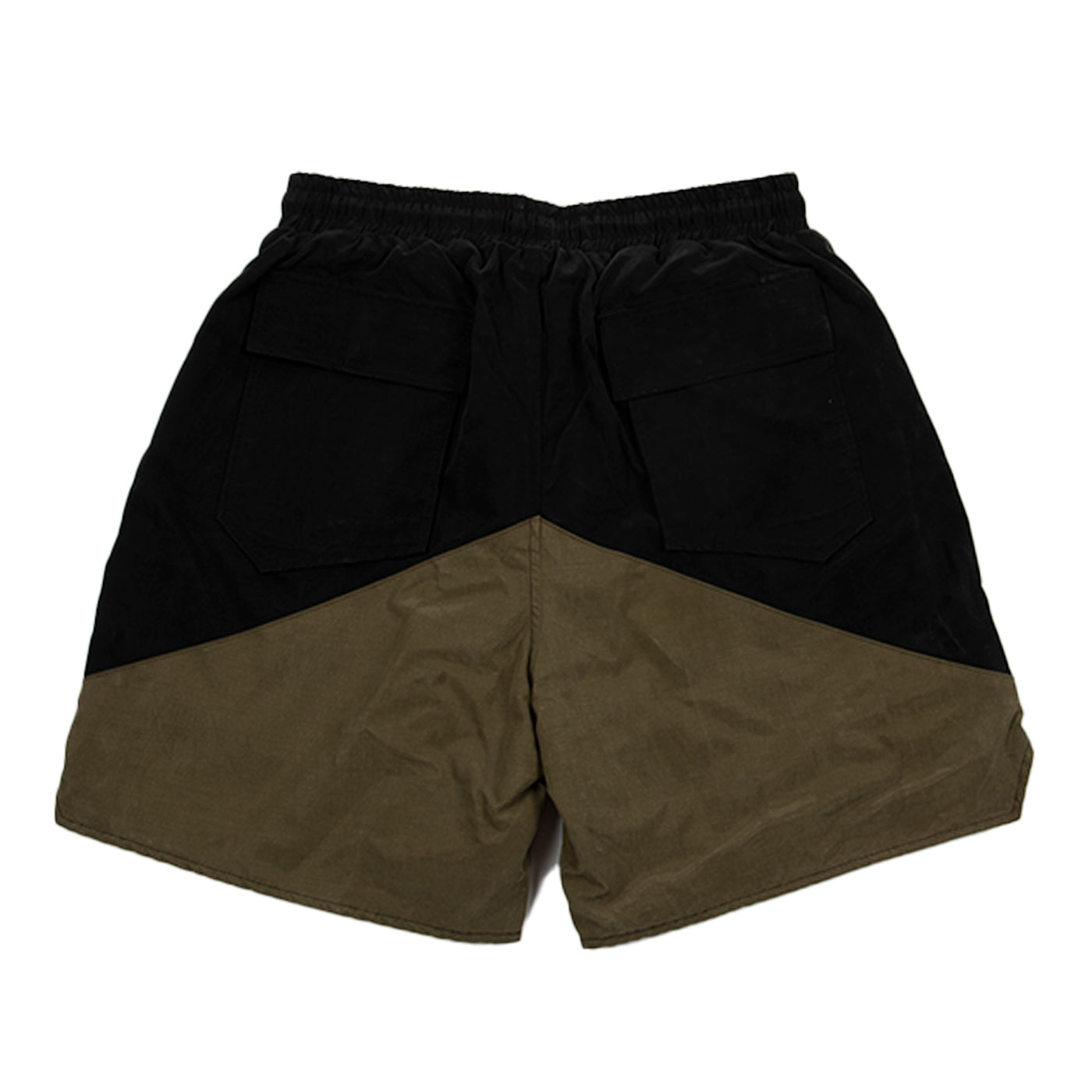 Rhude FW21 Yachting Shorts, Black/Olive