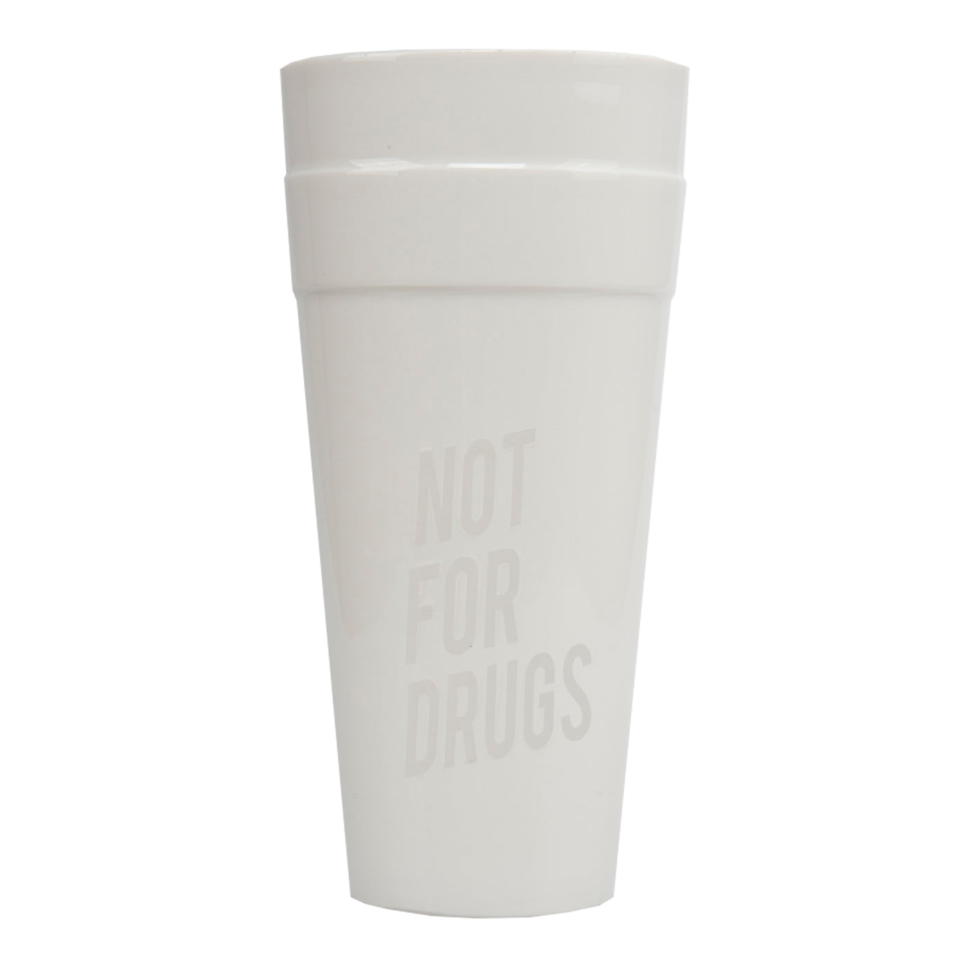 RSVP Gallery Double Cup Set, White