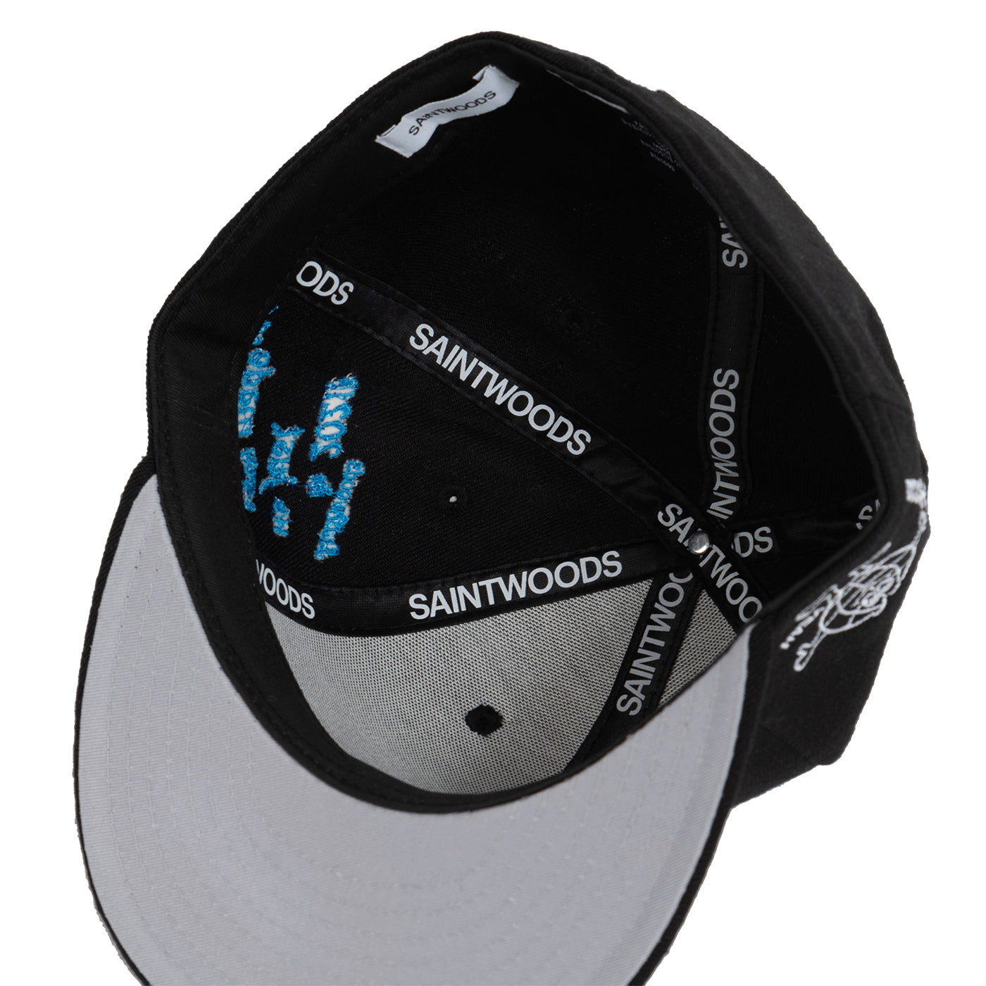 Saintwoods FW21 New Era Fitted, Black