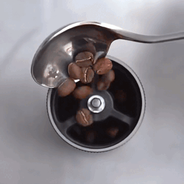 Portable Manual Coffee Grinder GIF Ad