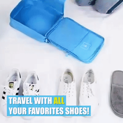 Travel Three  Layer Shoe Bag GIF Ad