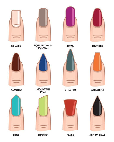 nail shapes