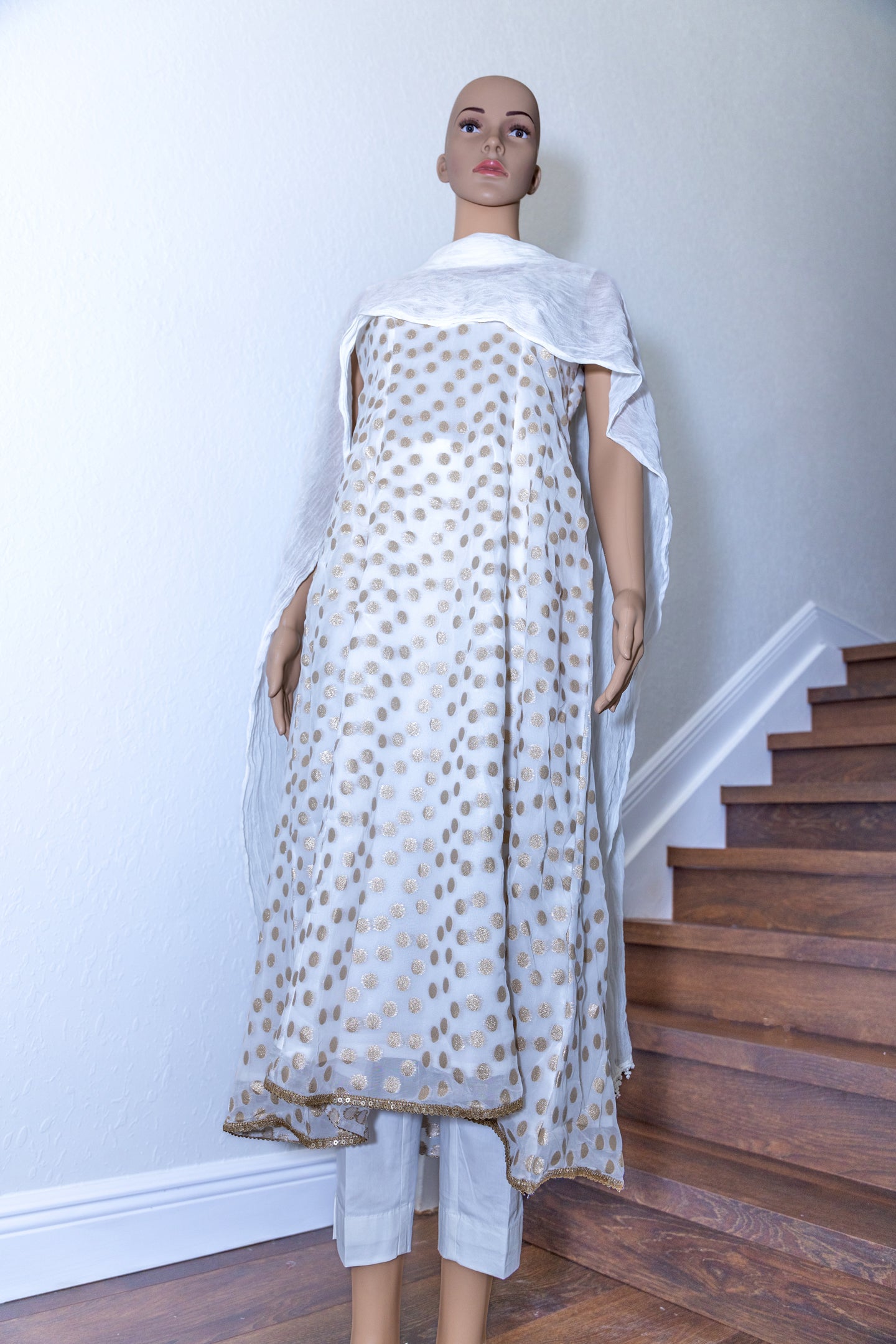 Georgette Flared Kurta Set