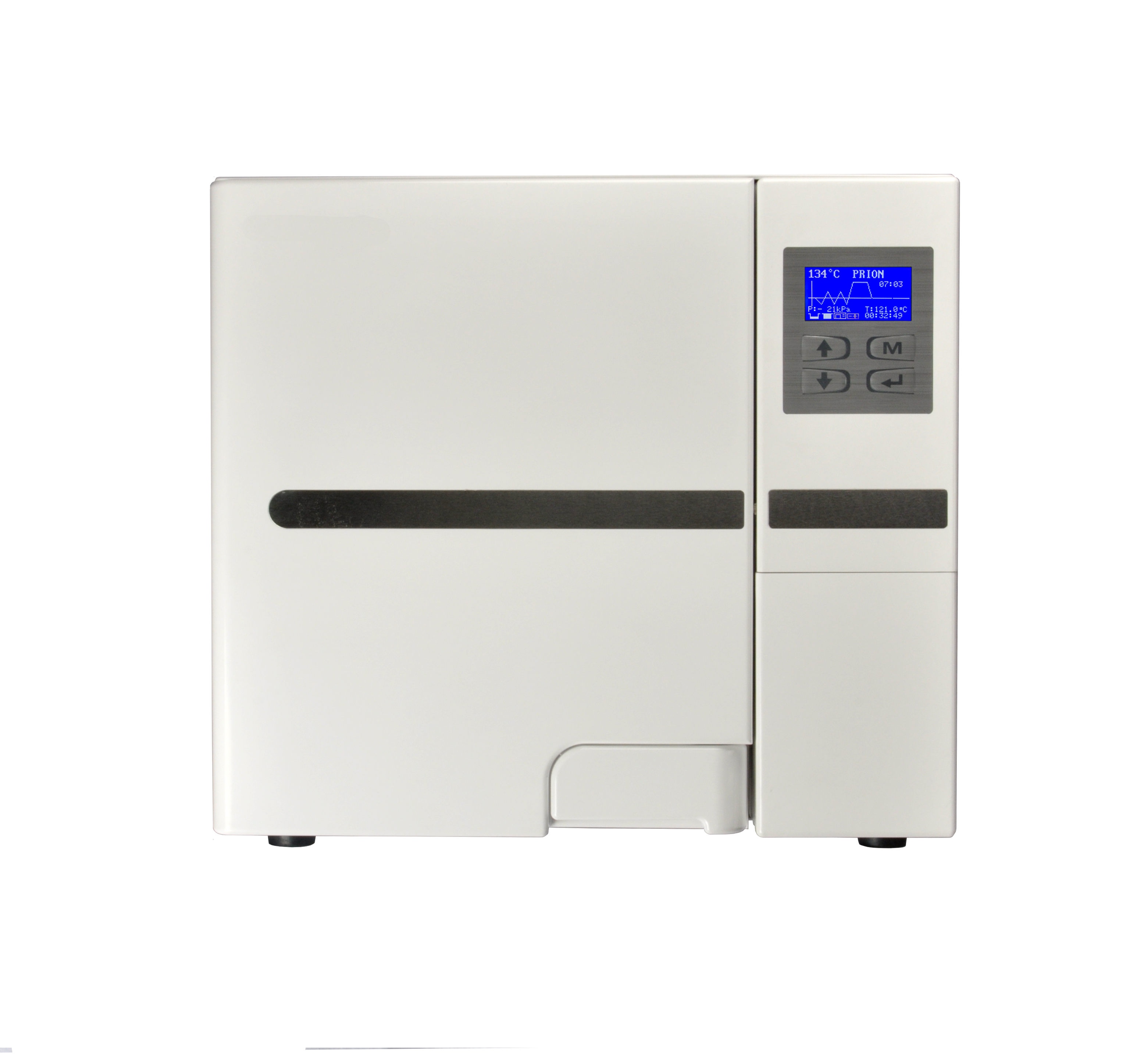 Autoclave blanc 12 Litres Classe B avec USB et imprimante intégrée