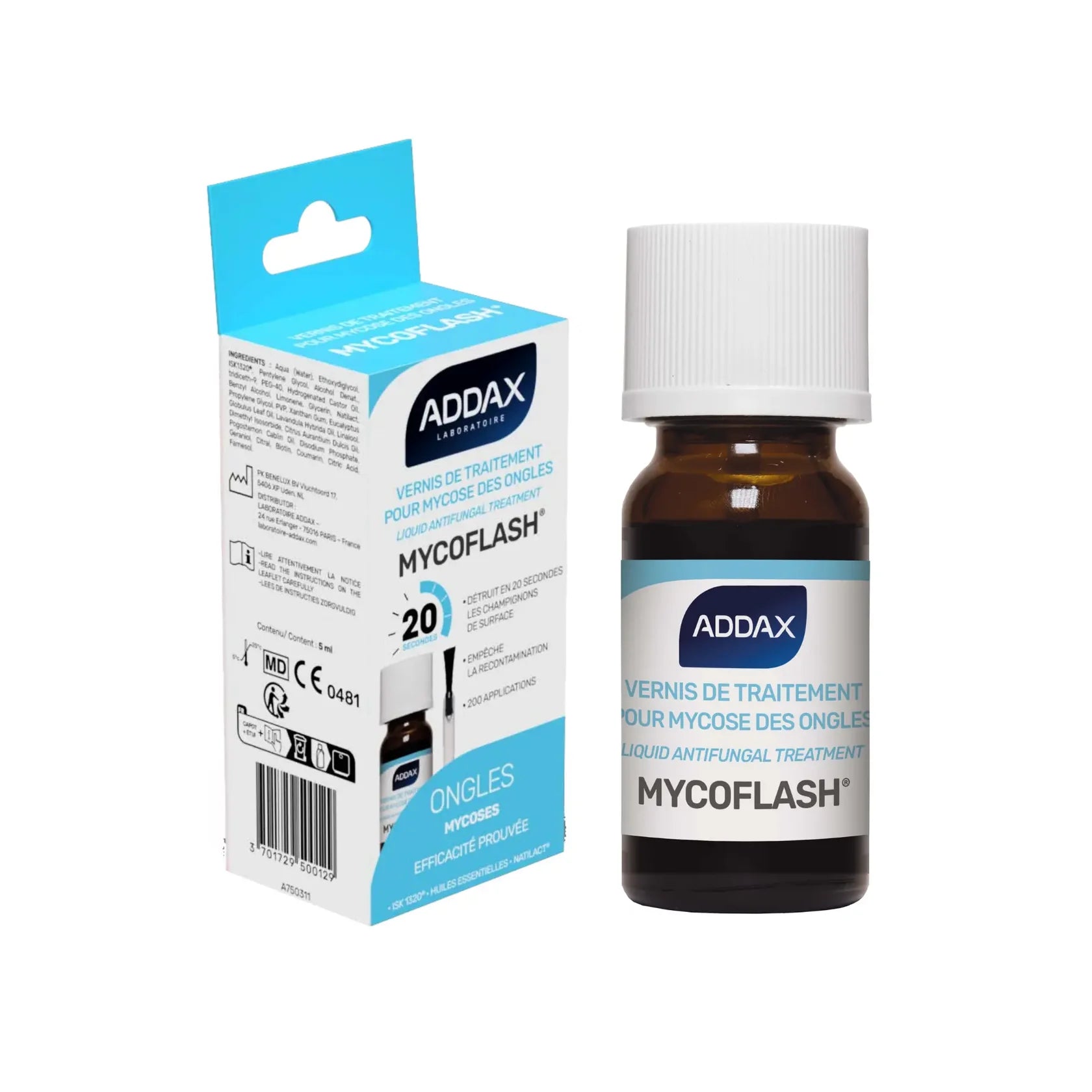 Vernis mycose Addax