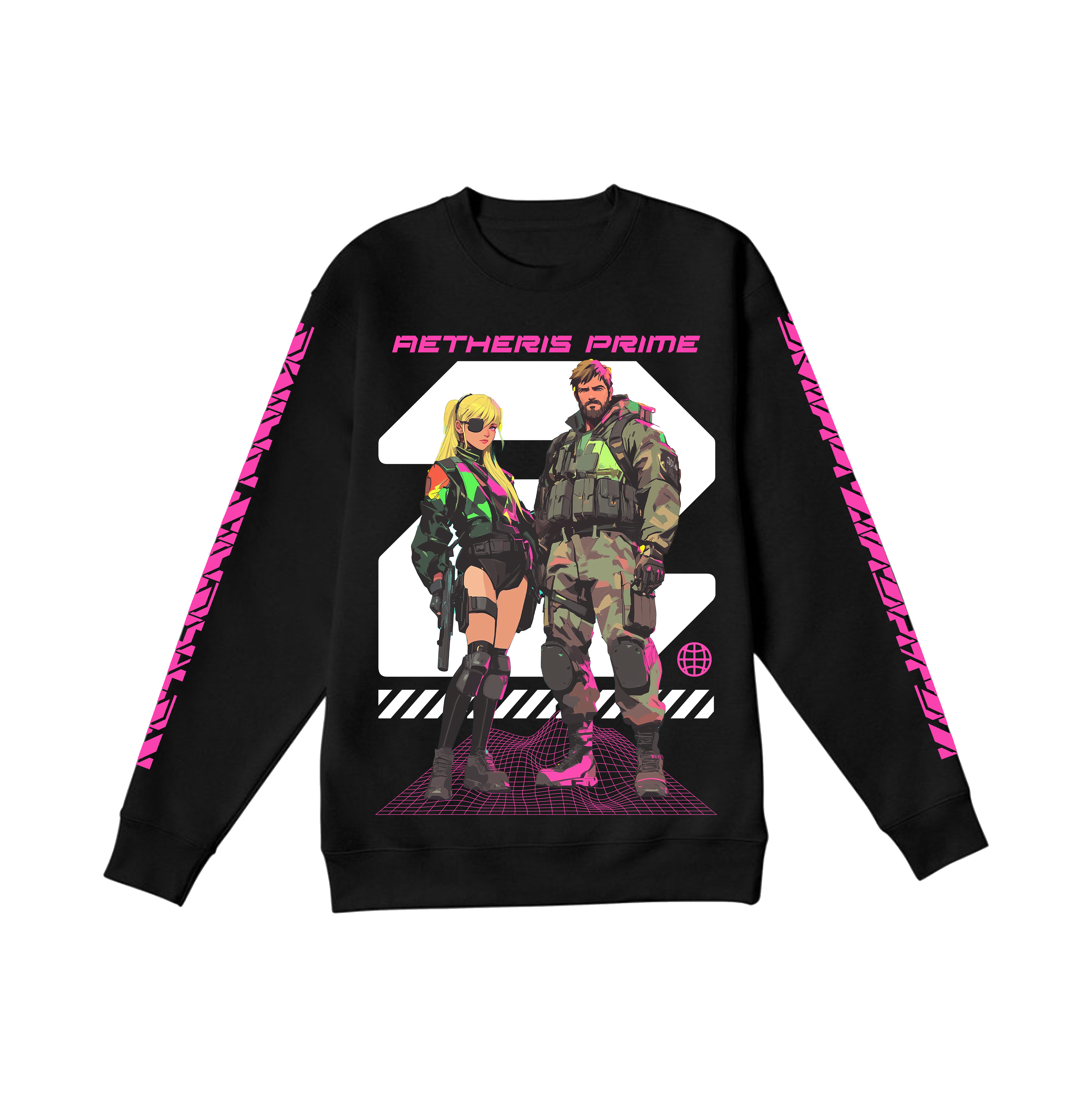 Cybertech Crewneck Sweatshirt - Quantum Team