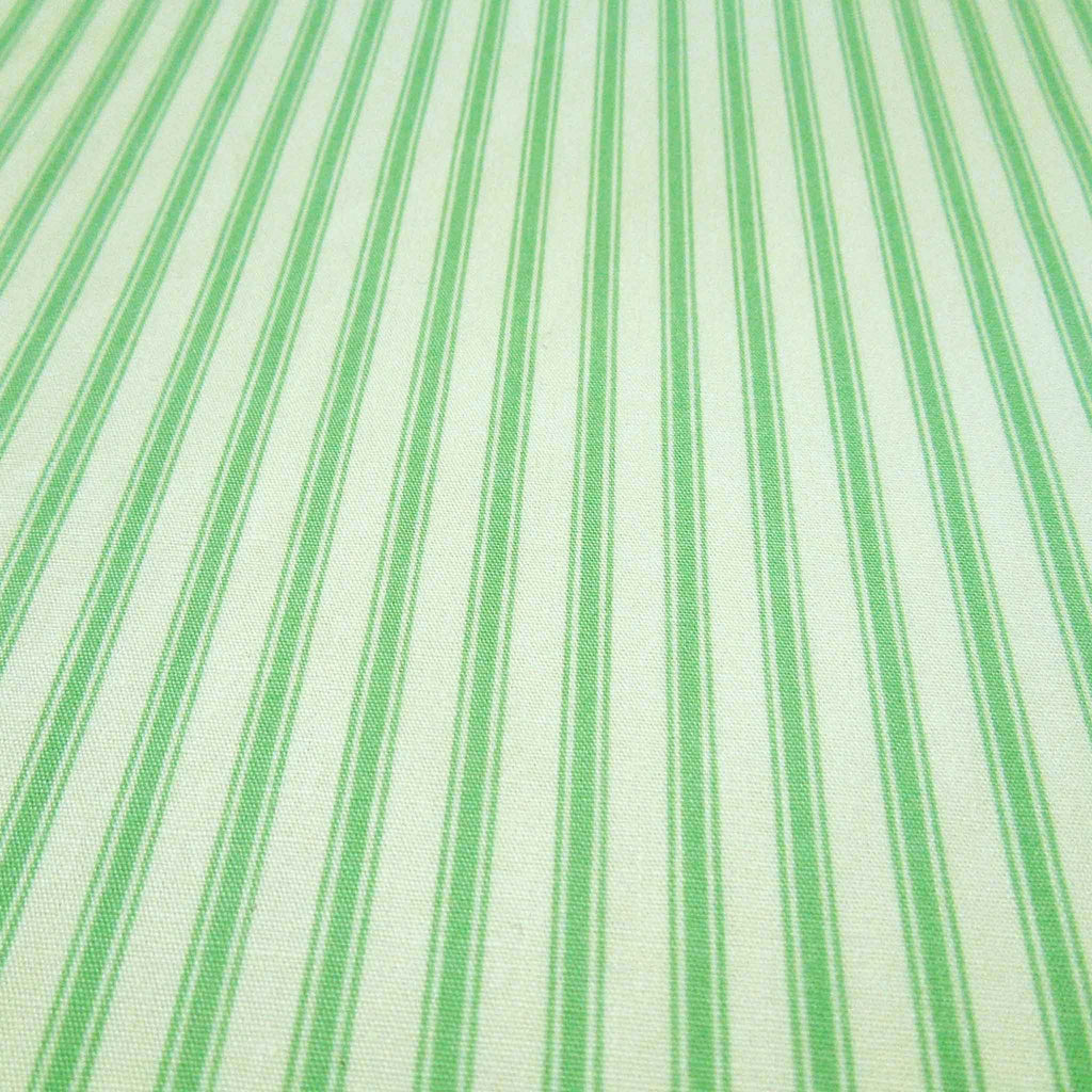 Ticking Stripe - Mint Green - Cotton Fabric - Rose & Hubble – Fabric ...