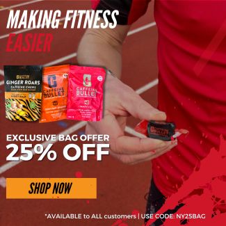 Make Fitness Easier 25% Off Campaign for Caffeine Bullet