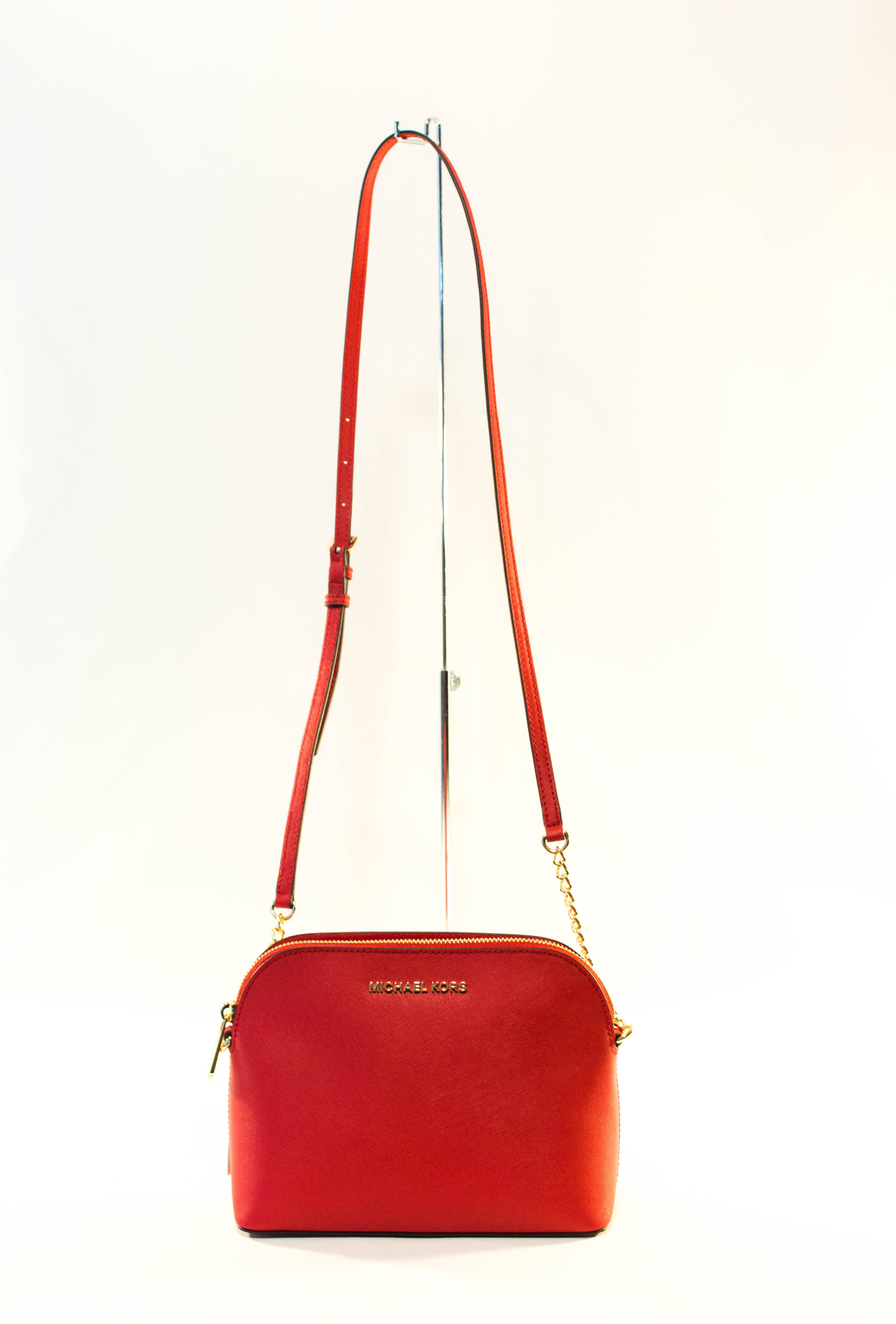 cindy large saffiano leather crossbody