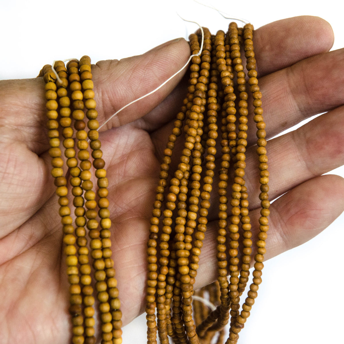 2.5mm Sandalwood Beads