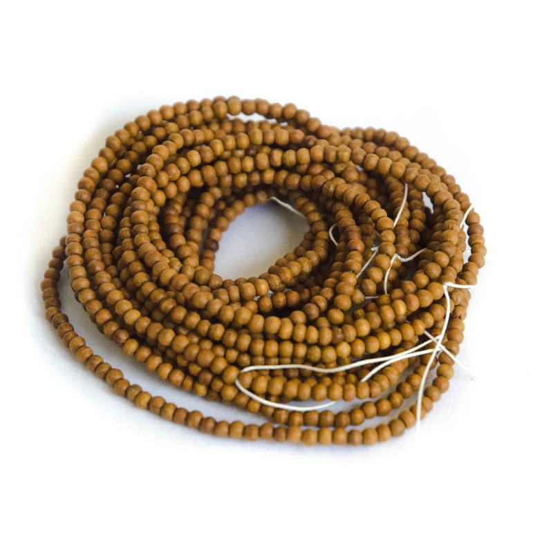 2.5mm Sandalwood Beads