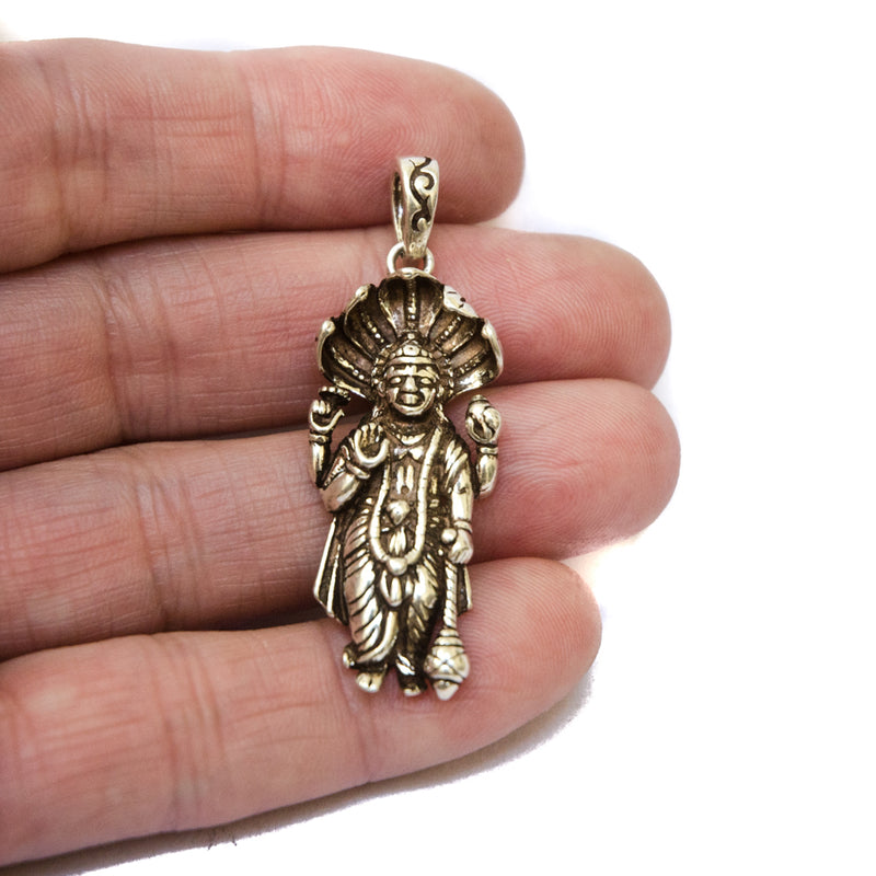 Sterling silver Vishnu Pendant