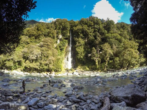 Thunder Creek Falls, NZ