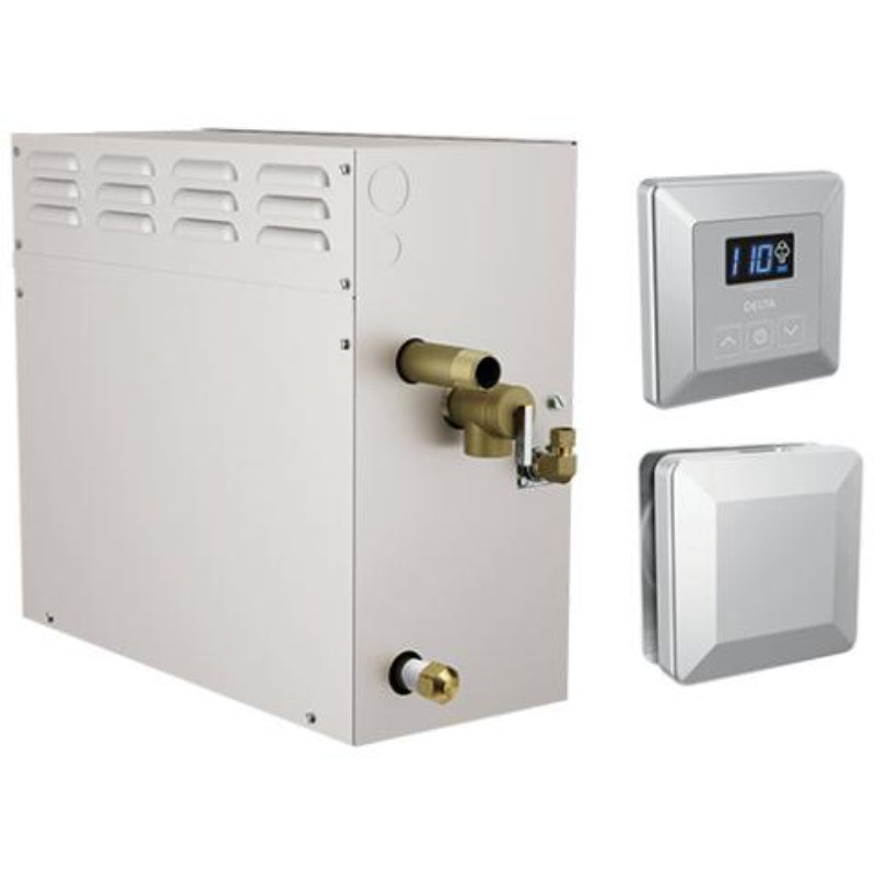 Delta SimpleSteam™ 12kW Kit SimpleSteam™ Generator, SimpleSteam™ Square Control and Square Steam Head 5P-EST12-PR