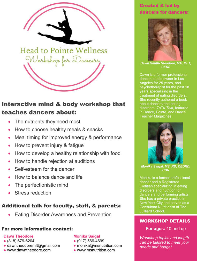 Dancer Wellness Workshop