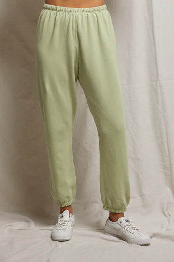Johnny French Terry Sweatpant in Pistachio