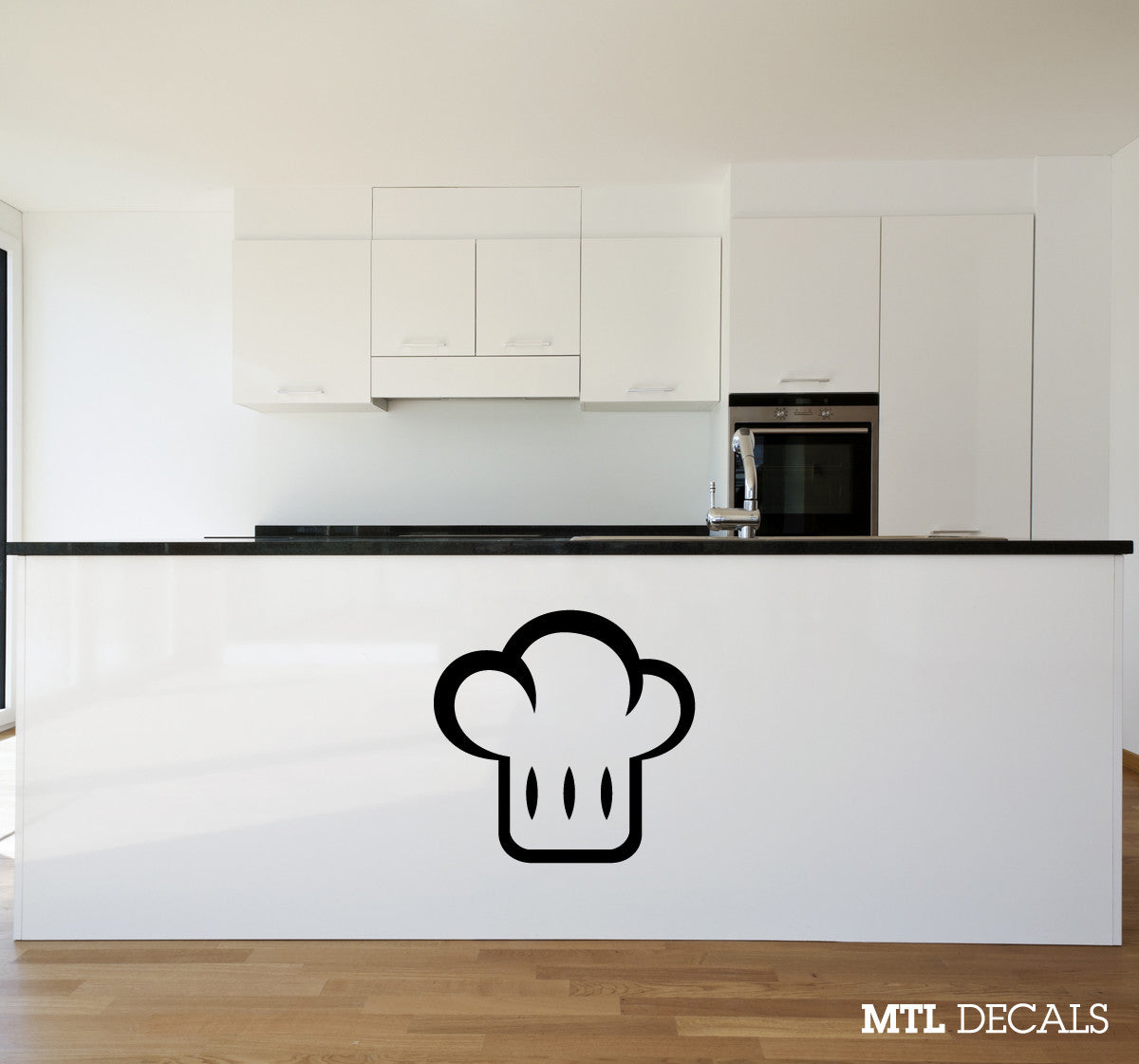 Chef Hat Wall Decal Kitchen Wall Sticker 20 X 19 Mtl Decals