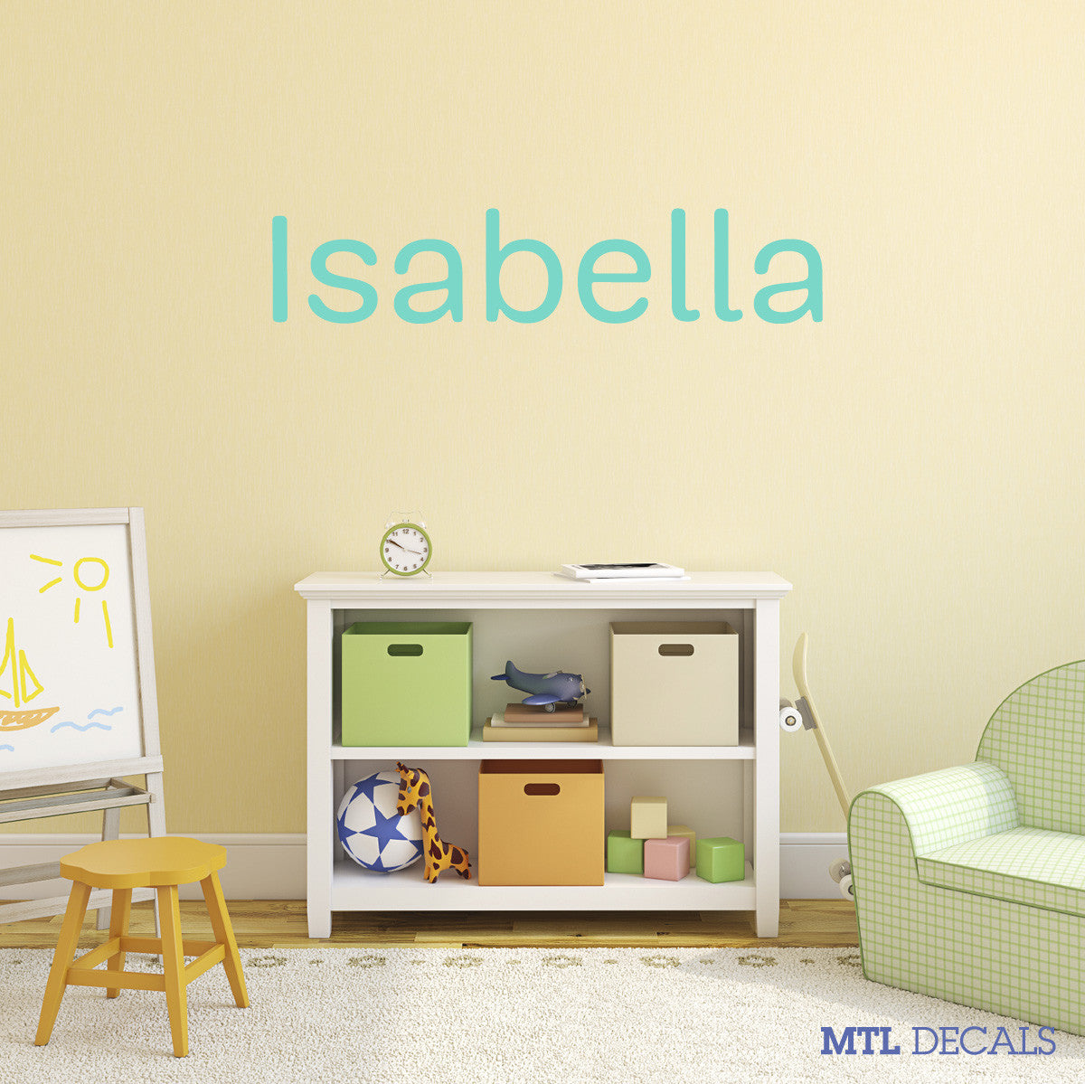 Custom Name Wall Decal Bedroom Wall Sticker Personalized Vinyl Wall Lettering
