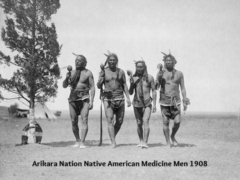 Arikara Nation Native American Medicine Men 1908