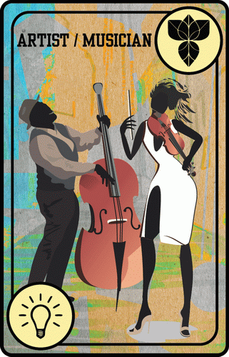 Tonic Tinctures Artist Musician Archetype Card