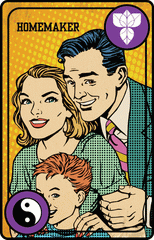 Tonic Tinctures Homemaker Archetype Card