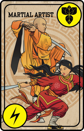 Tonic Tinctures Martial Artist Archetype Card