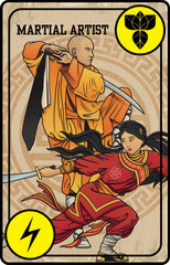 Tonic Tinctures Martial Artist Archetype Card