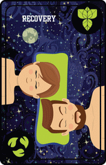 Tonic Tinctures Recovery Archetype Card - Represents individuals in recovery or convalescence