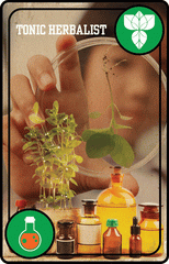 Tonic Tinctures Tonic Herbalist Archetype Card