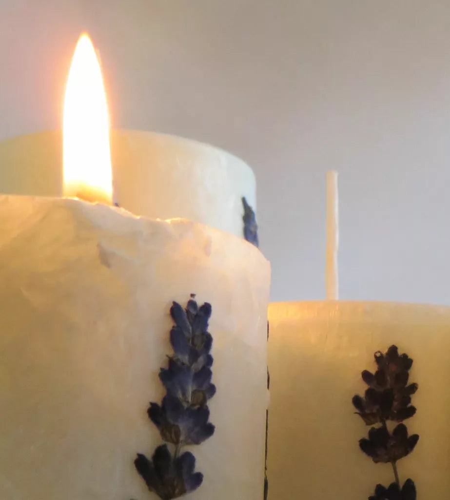 velas naturales, Lavanda seca que hacer