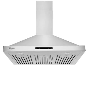 Empava- 36 in. 380 CFM Ducted Wall Mount Range Hood | EMPV-36RH04 - Pizza Oven USA