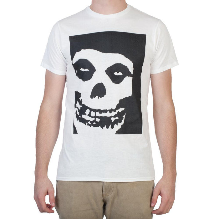 Misfits Skull Logo Men S White T Shirt High Quality Products