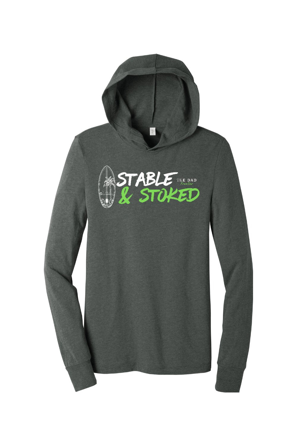 Stable & Stoked Lightweight Hoodie - The Dad Frontier product image