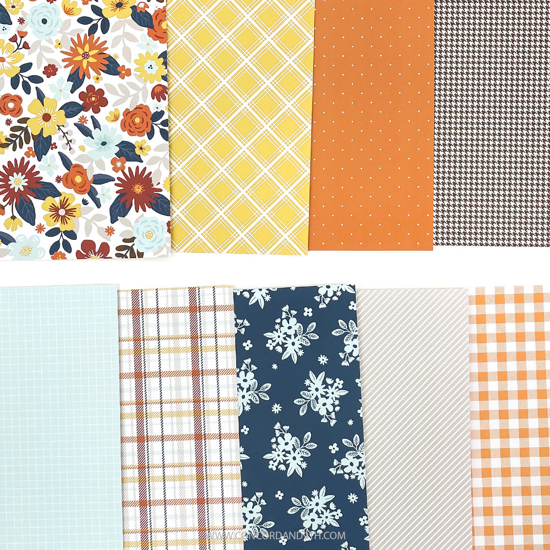 Falala Patterned Paper Pack - Concord & 9th