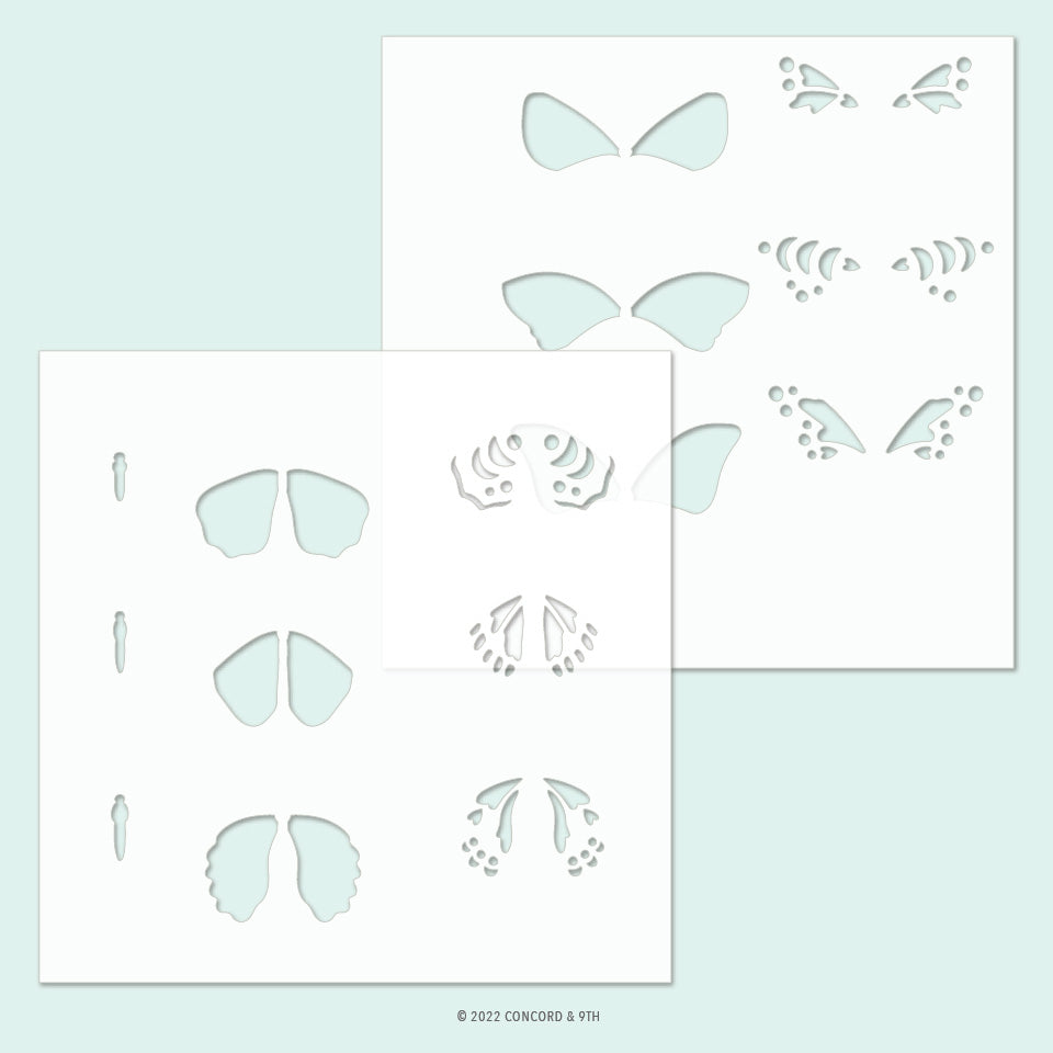 Trace of Butterfly Stamp Set