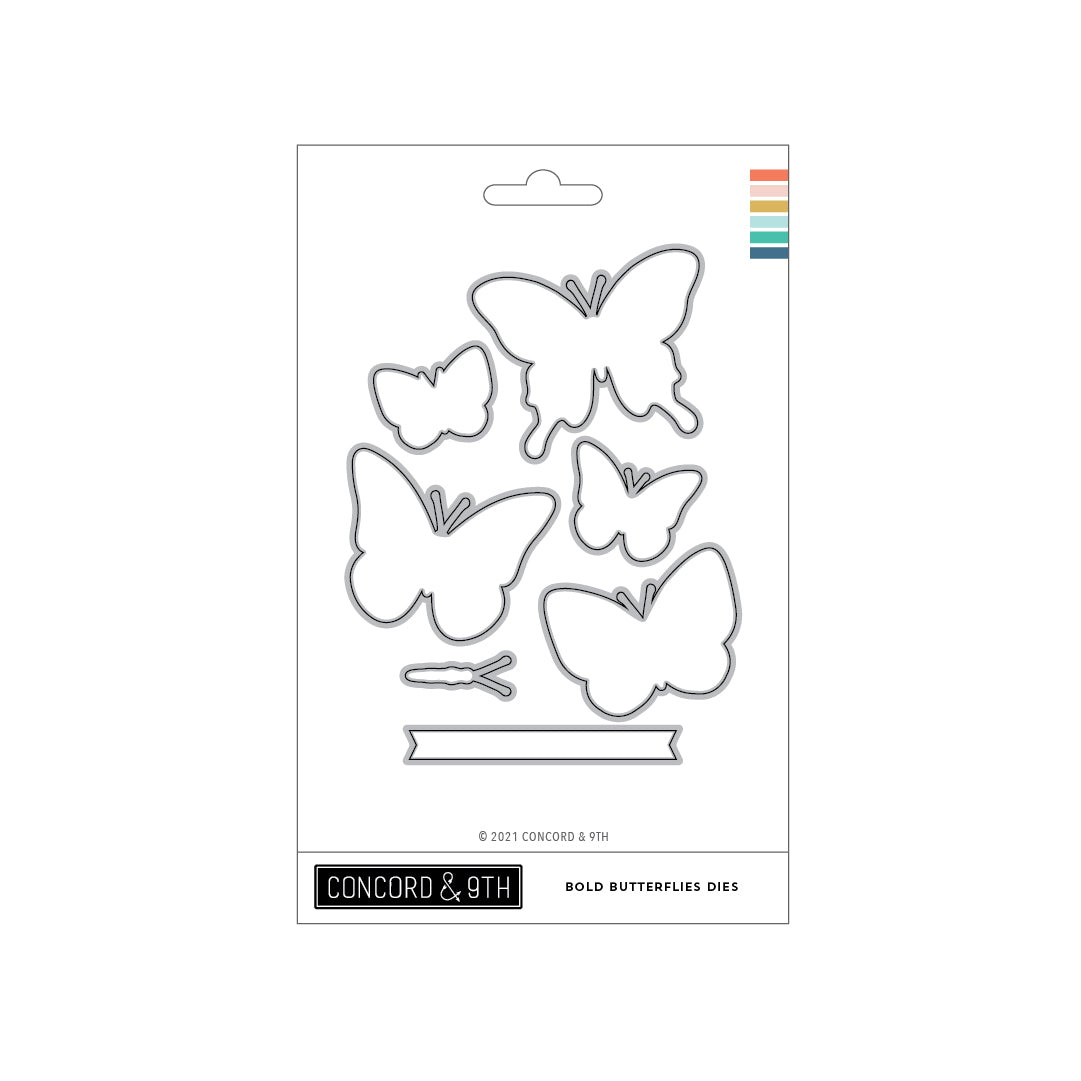 Boho Butterfly Stamp Set - Concord & 9th