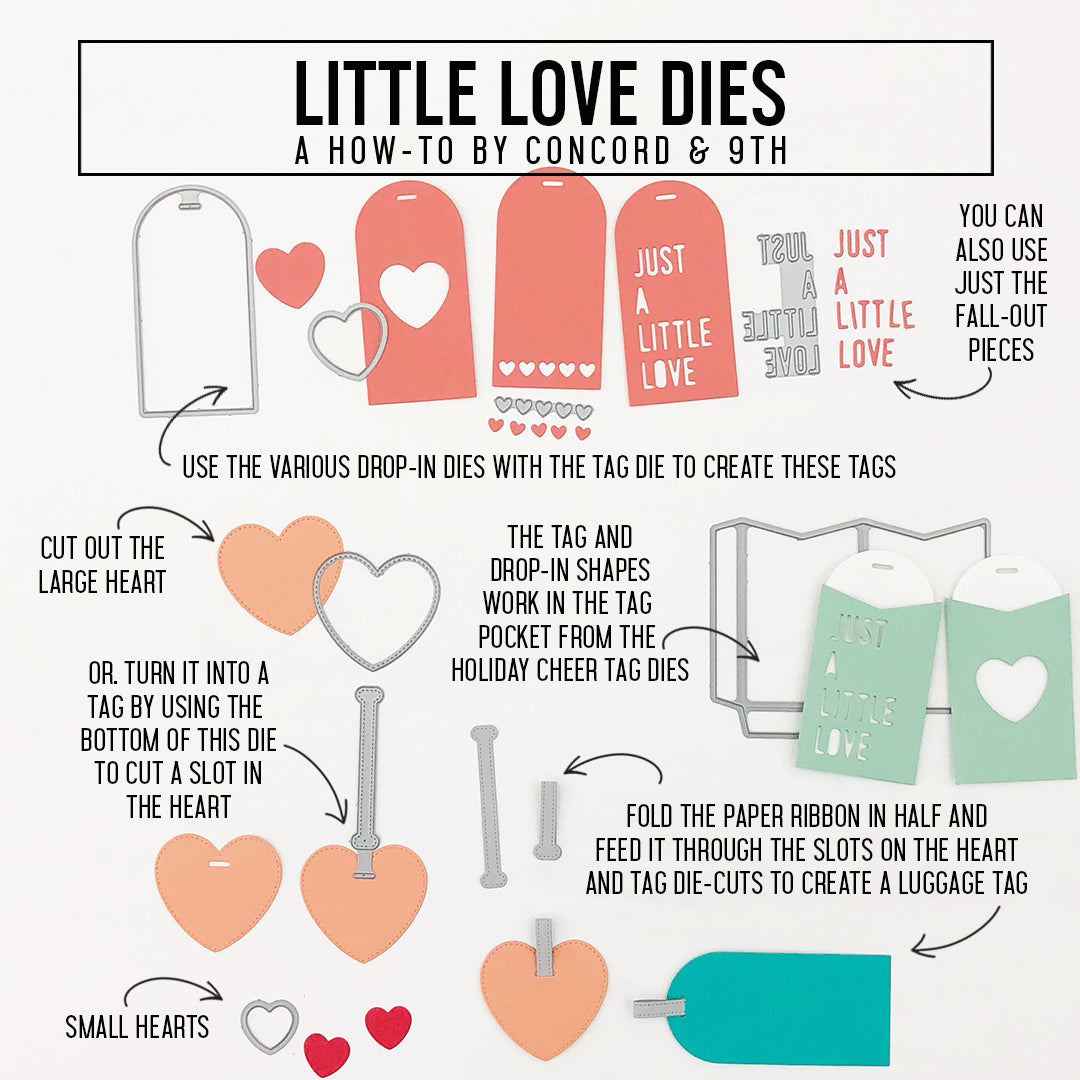 Concord & 9th Little Love Tags  ̹ ˻