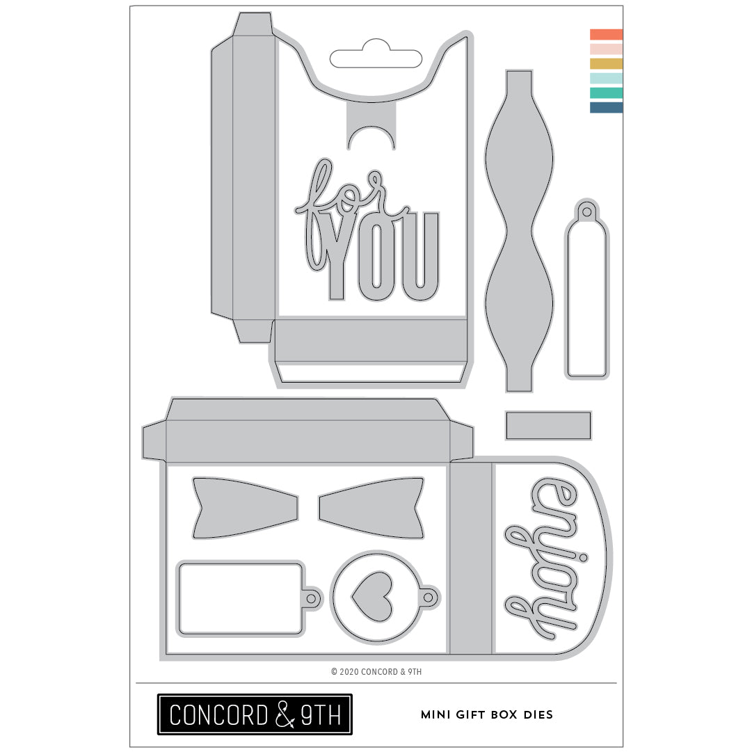 Mini Gift Box Stamp Set - Concord & 9th